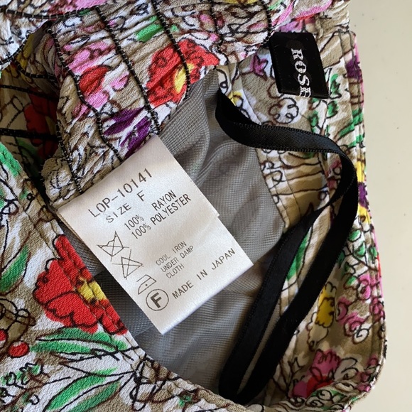 Strapless floral jumpsuit w/ pockets - Picture 7 of 10